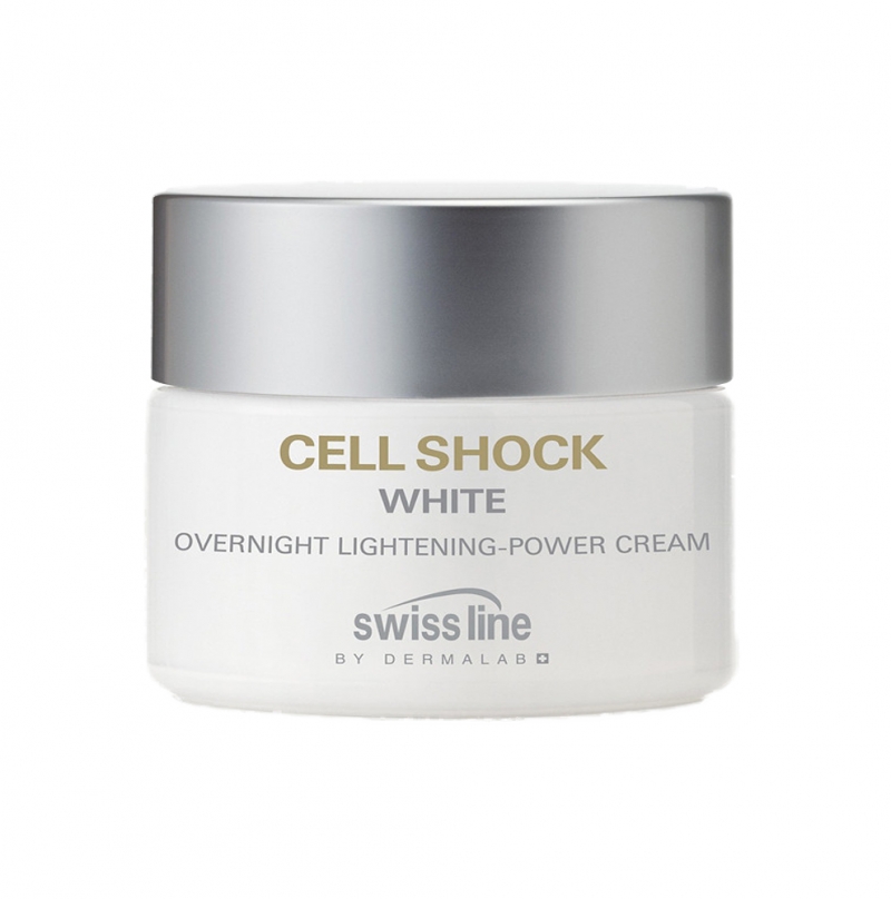 Kem dưỡng trắng da ban đêm chuyên sâu Swissline csw lightening power cream